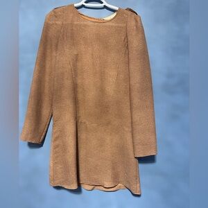 Vanessa Bruno Athe - Elegant silk Dress Long Sleeve mini dress size 36